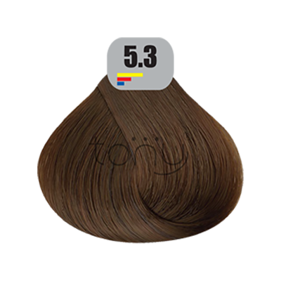 رنگ موی طبیعی شماره 5.3