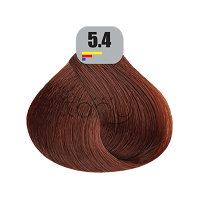 رنگ موی طبیعی شماره 5.4