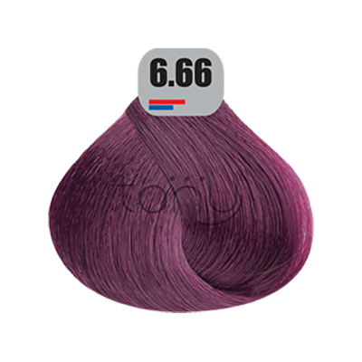 رنگ موی طبیعی شماره 6.66