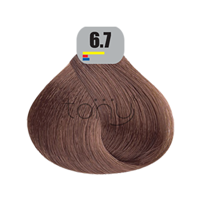 رنگ موی طبیعی شماره 6.7