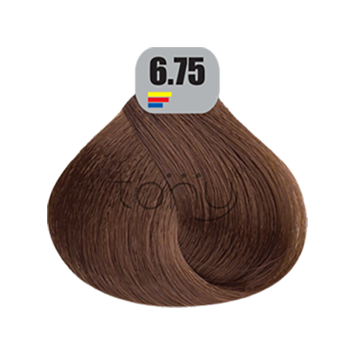 رنگ موی طبیعی شماره 6.75