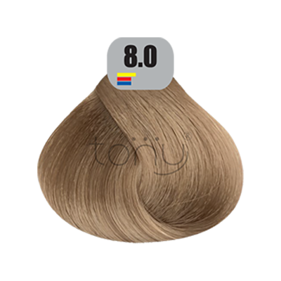 رنگ موی طبیعی شماره 8.0
